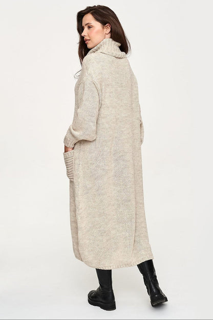 Robe pull à col roulé pour femmes