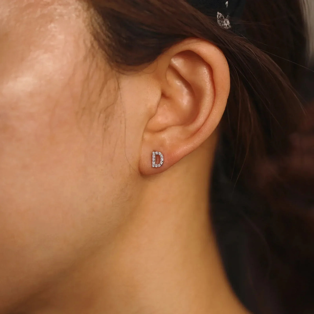 Boucles d'oreilles initiale pour femmes