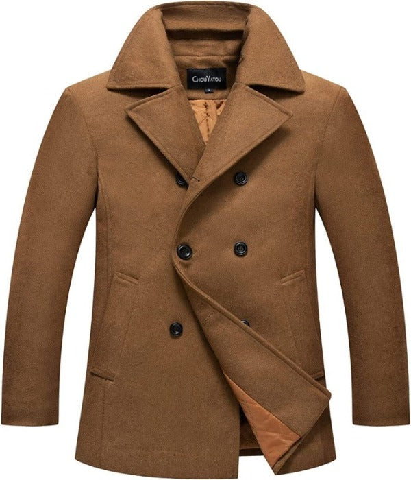 Manteau Avec Fermeture Double Boutonnage Pour Hommes | Adapté Pour Un Usage Formel Et Décontracté