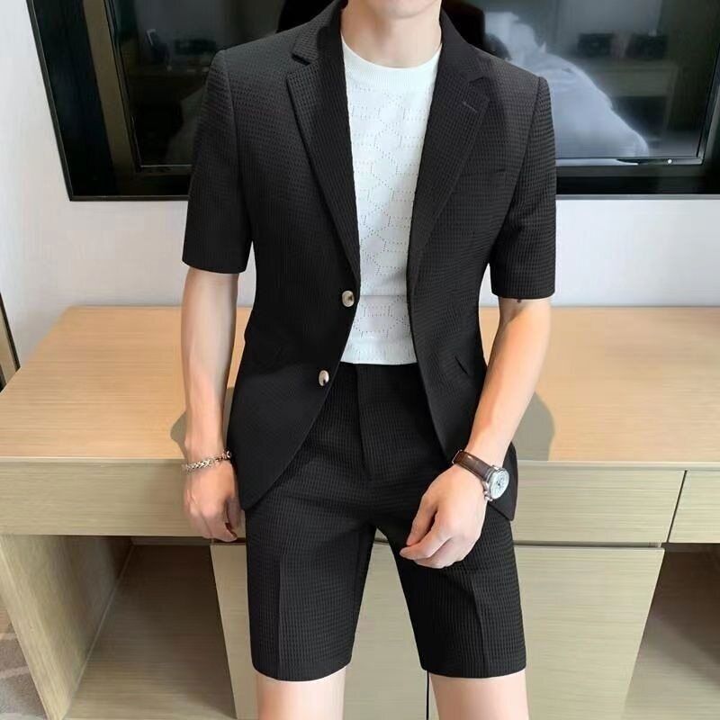 Ensemble Décontracté Deux Pièces Avec Chemise Et Pantalon Pour Homme | Idéal Pour Usage Quotidien