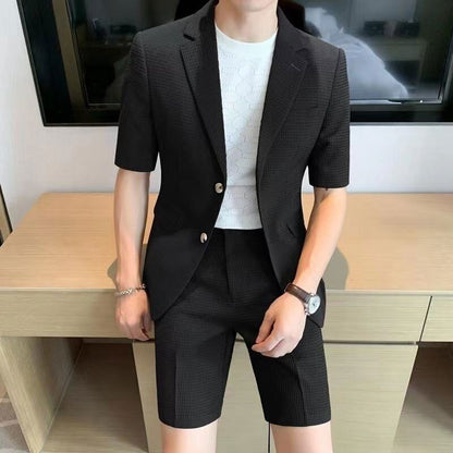 Ensemble Décontracté Deux Pièces Avec Chemise Et Pantalon Pour Homme | Idéal Pour Usage Quotidien
