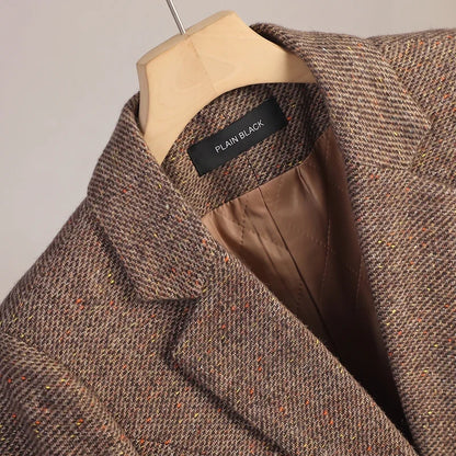 Blazer chiné pour femmes