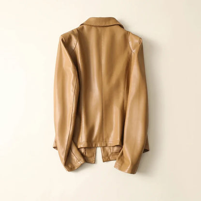 Blazer à bouton unique pour femmes