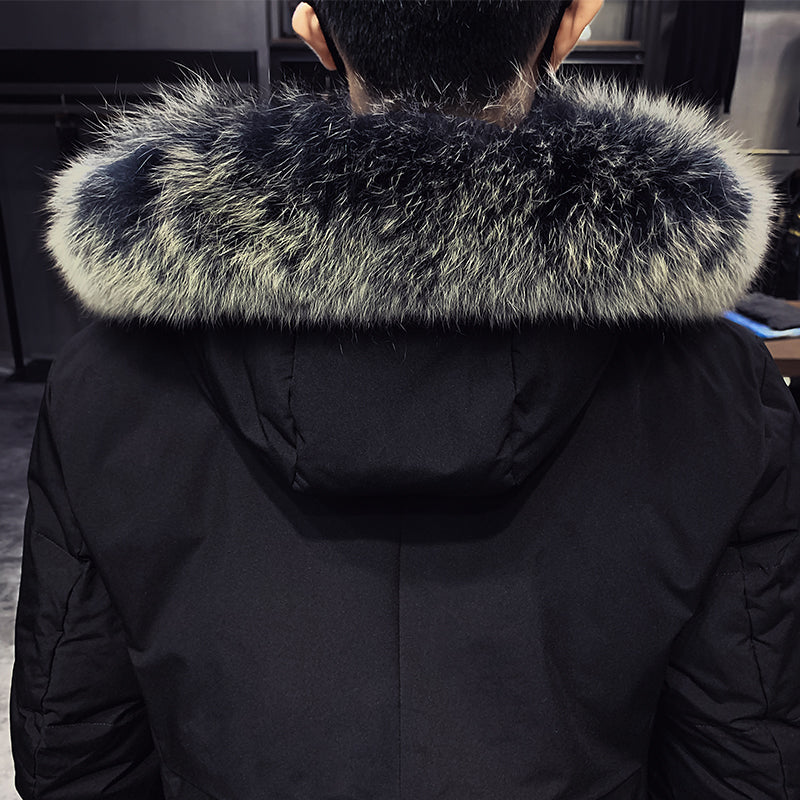 Manteau d’Hiver avec Capuche et Coupe Sportive pour Homme | Idéal pour l’Automne et l’Hiver
