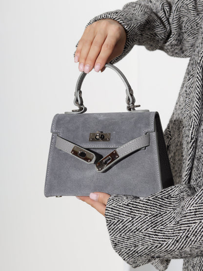 Sac à main à fermoir tourniquet pour femmes