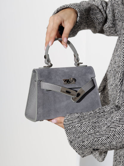 Sac à main à fermoir tourniquet pour femmes