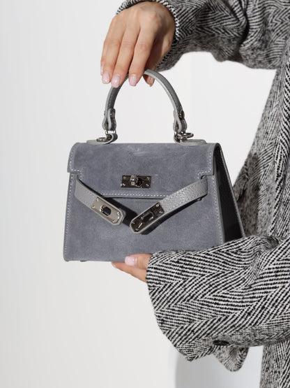 Sac à main à fermoir tourniquet pour femmes