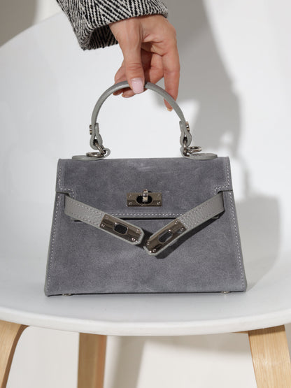 Sac à main à fermoir tourniquet pour femmes