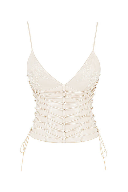 Ensemble Corset Et Jupe Midi Drapée Avec Fente Pour Femmes | Idéal Pour Occasions Spéciales Et Soirées