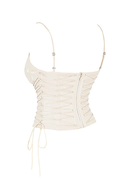Ensemble Corset Et Jupe Midi Drapée Avec Fente Pour Femmes | Idéal Pour Occasions Spéciales Et Soirées