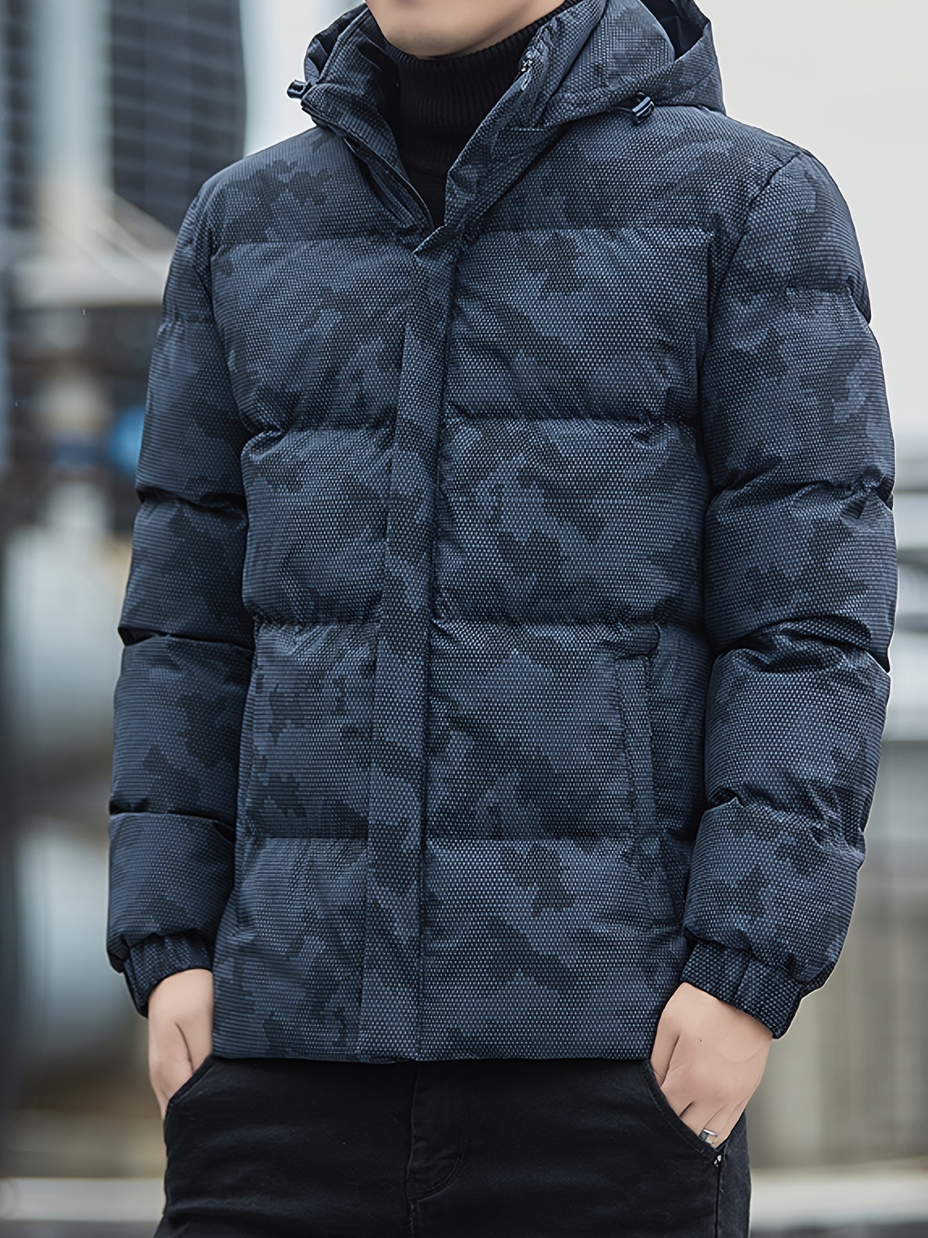 Veste Camouflage avec Capuche pour Homme | Idéale pour l’Hiver