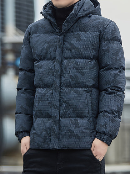 Veste Camouflage avec Capuche pour Homme | Idéale pour l’Hiver