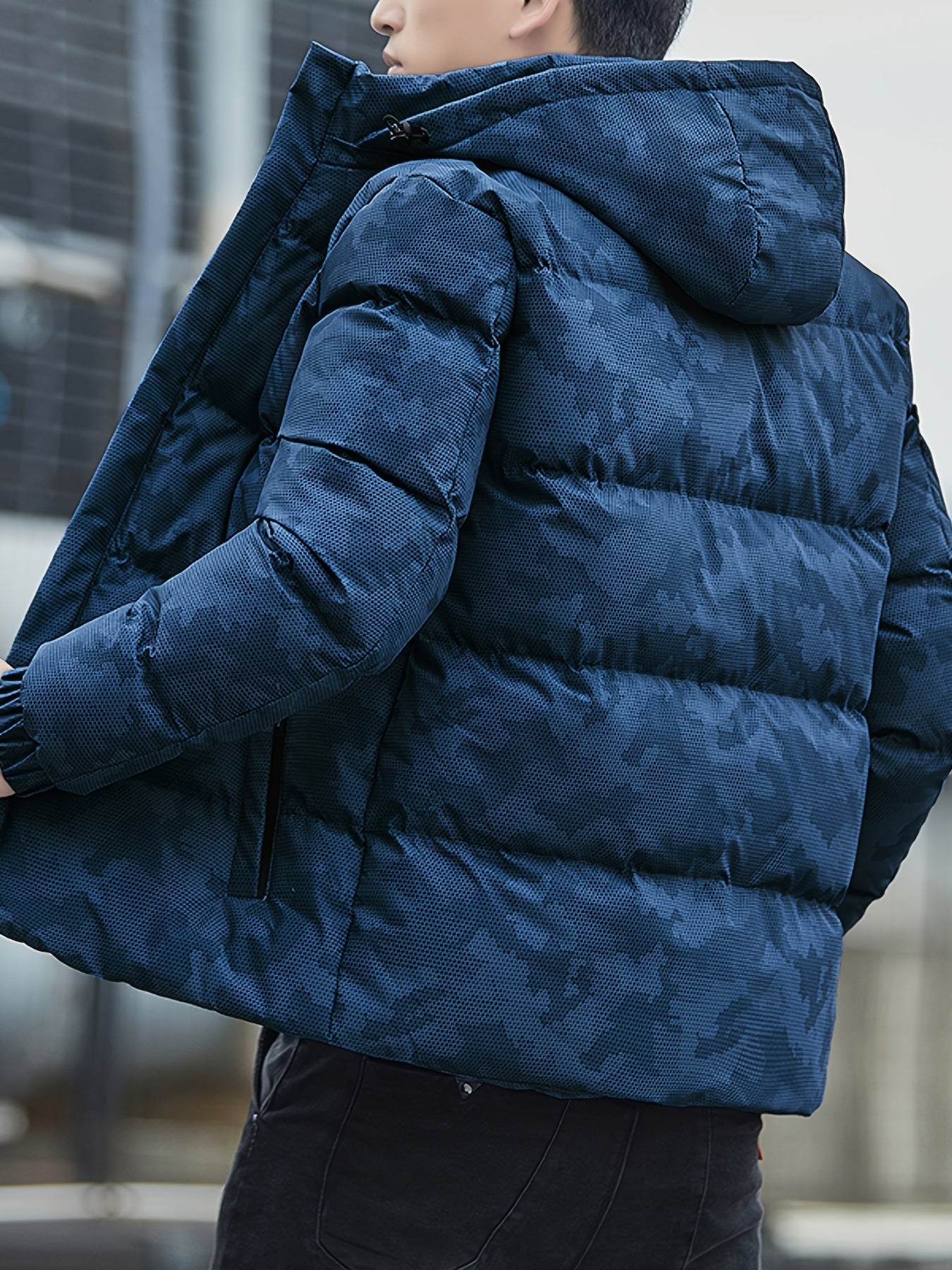 Veste Camouflage avec Capuche pour Homme | Idéale pour l’Hiver