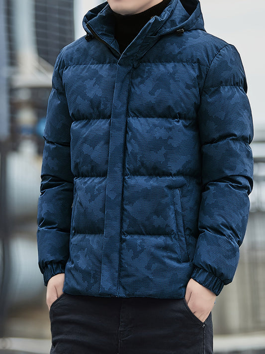 Veste Camouflage avec Capuche pour Homme | Idéale pour l’Hiver