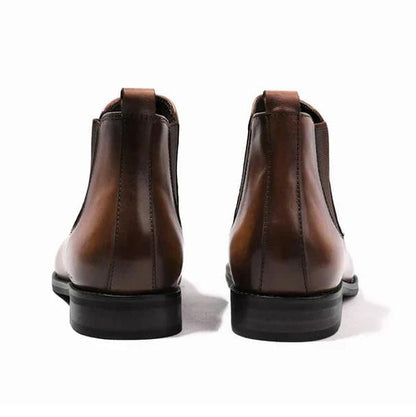 Chelsea boots avec élastiques latéraux pour homme | Idéales pour l'automne