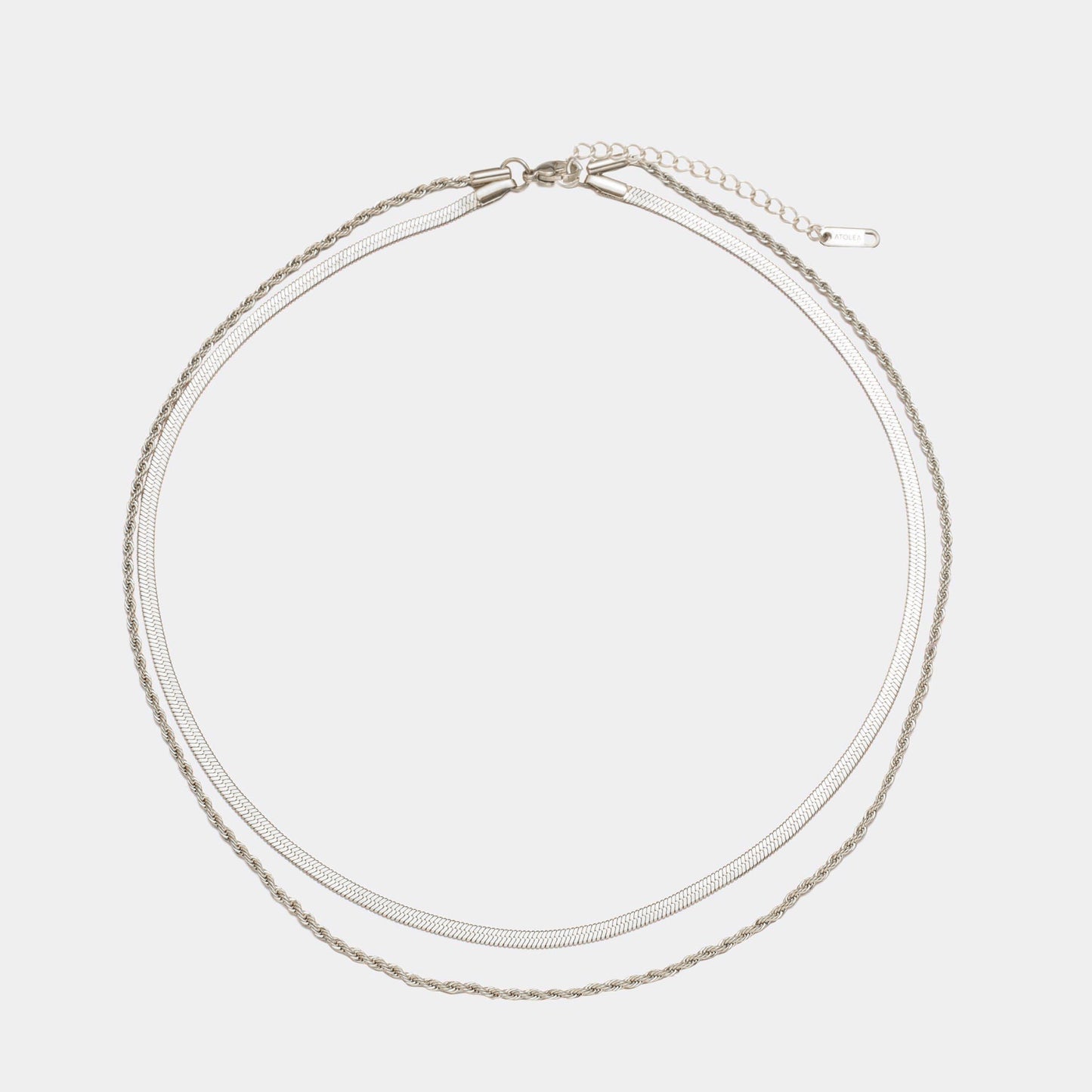 Collier Superposé À Double Chaîne pour Femme | Idéal pour Les Tenues Quotidiennes