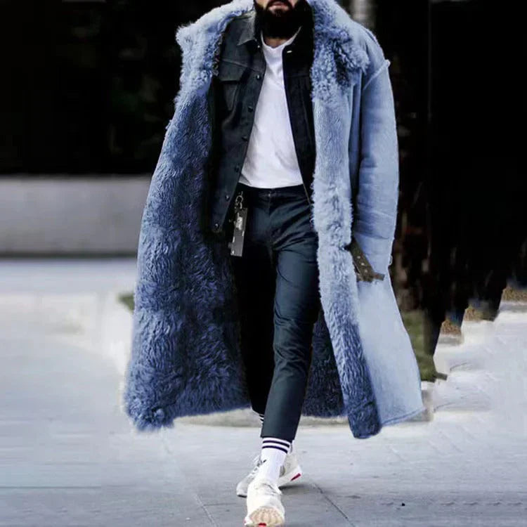 Veste d’Hiver avec Col Haut et Fermeture Zippée pour Hommes | Idéale pour la Saison Froide