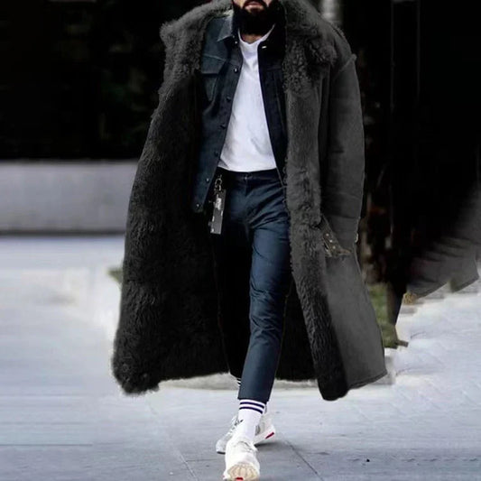 Veste d’Hiver avec Col Haut et Fermeture Zippée pour Hommes | Idéale pour la Saison Froide