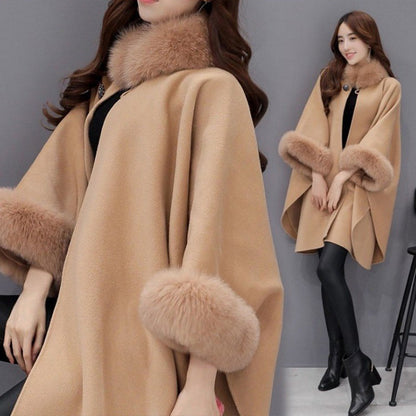 Manteau Long avec Col Large pour Femme | Idéal pour Automne et Hiver