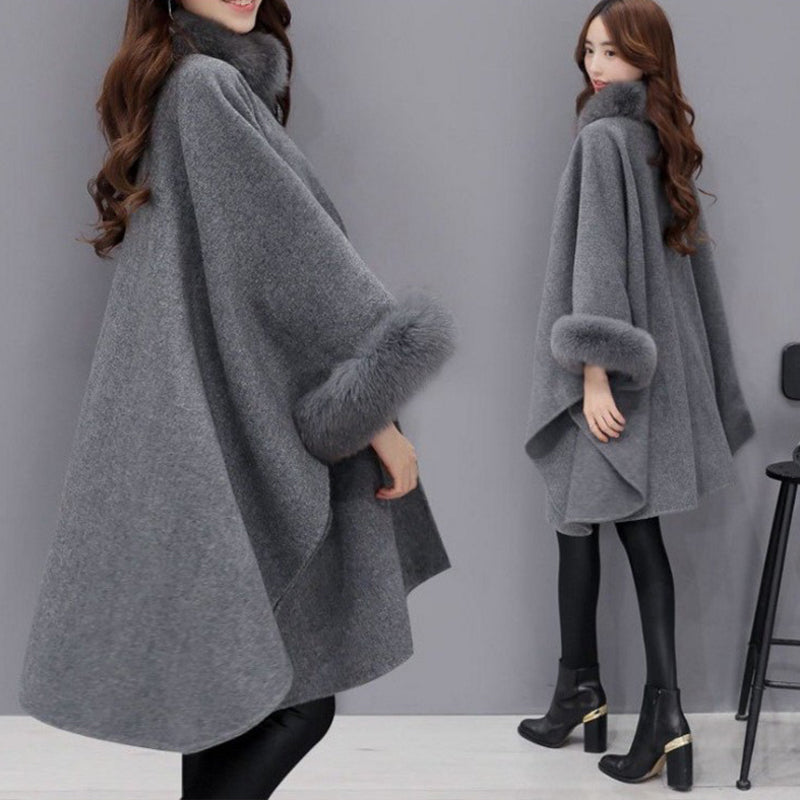 Manteau Long avec Col Large pour Femme | Idéal pour Automne et Hiver