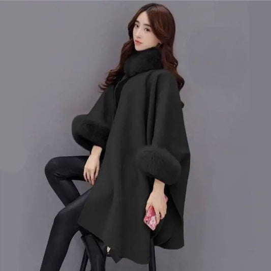 Manteau Long avec Col Large pour Femme | Idéal pour Automne et Hiver
