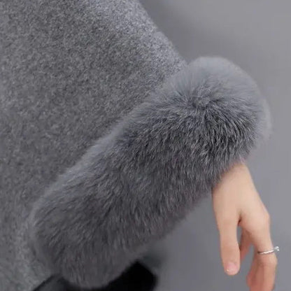 Manteau Long avec Col Large pour Femme | Idéal pour Automne et Hiver