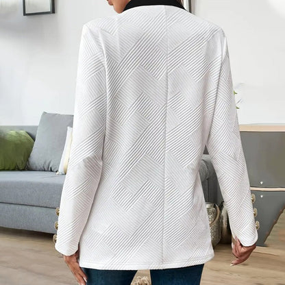 Manteau Ouvert À Coupe Droite pour Femme | Idéal pour La Mi-Saison