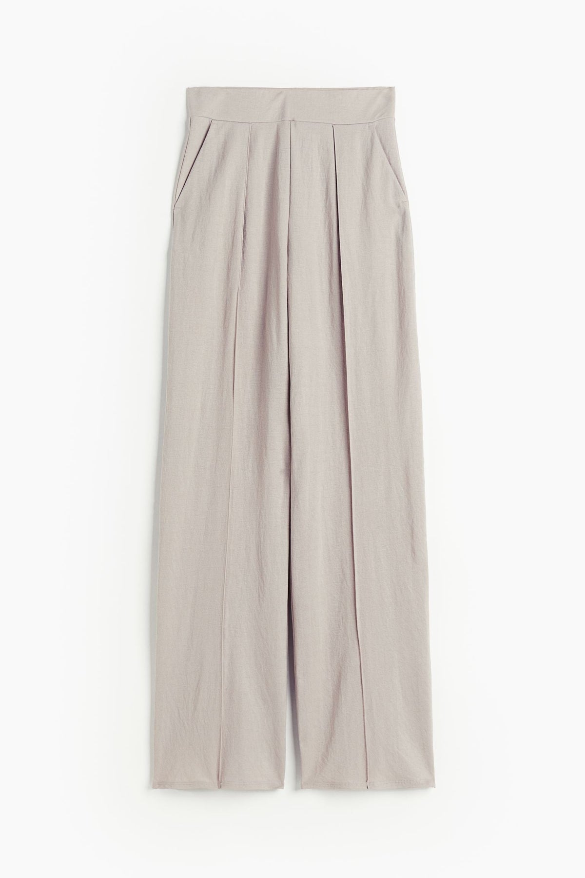 Pantalon Large Avec Plis À Taille Standard Pour Femmes | Idéal Pour Un Usage Quotidien