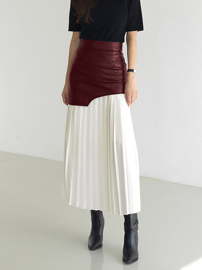 Jupe Midi Asymétrique À Coupe Regular Pour Femme | Idéale Pour Usage Quotidien Et Travail