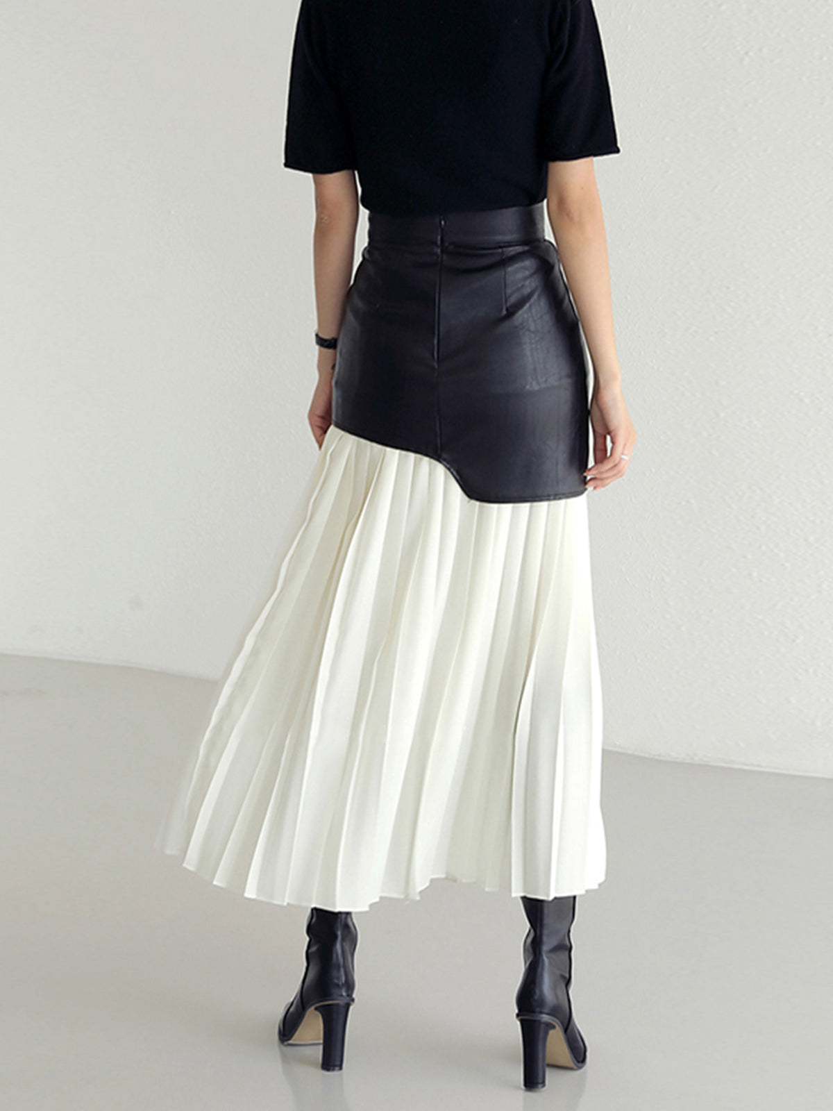 Jupe Midi Asymétrique À Coupe Regular Pour Femme | Idéale Pour Usage Quotidien Et Travail