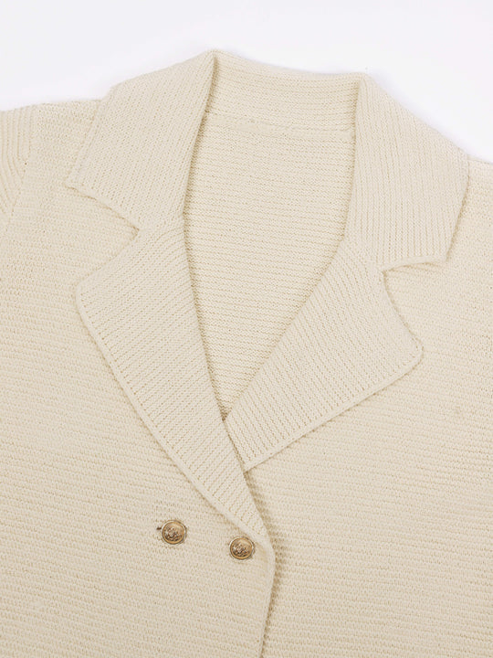 Blazer Ample Avec Col Revers Pour Femmes | Idéal Pour Le Travail Ou Les Sorties