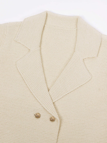 Blazer Ample Avec Col Revers Pour Femmes | Idéal Pour Le Travail Ou Les Sorties