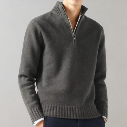 Pull à col montant pour homme