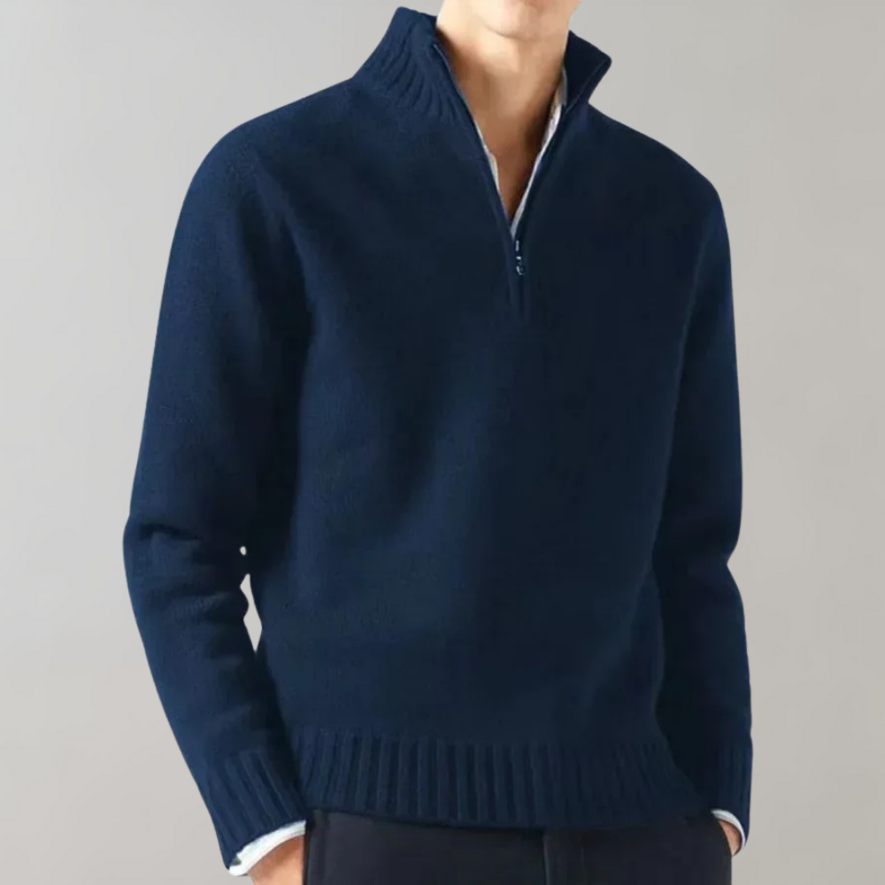 Pull à col montant pour homme