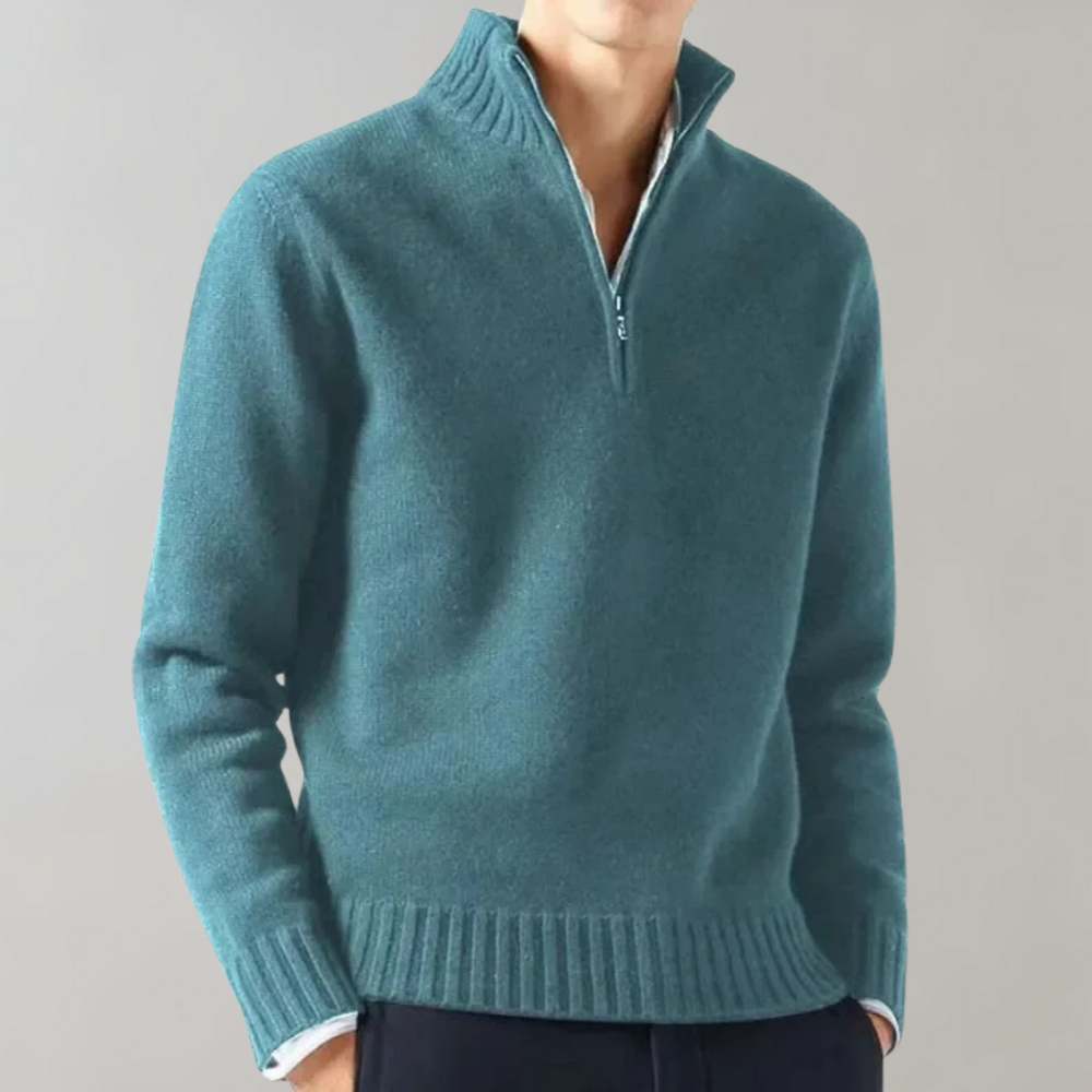 Pull à col montant pour homme