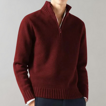 Pull à col montant pour homme