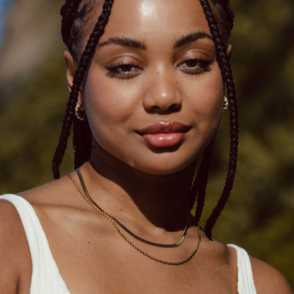 Collier Superposé À Double Chaîne pour Femme | Idéal pour Les Tenues Quotidiennes