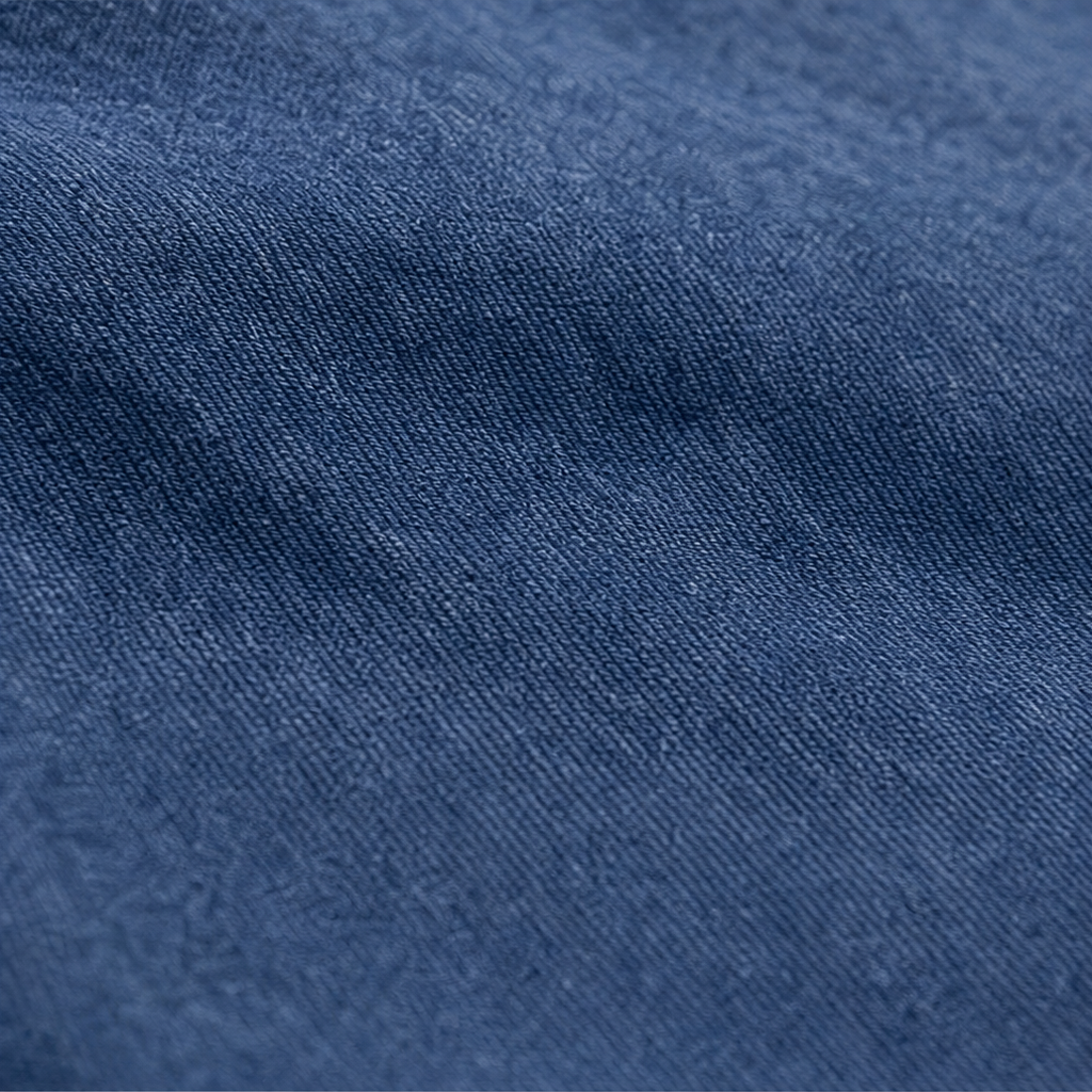 Sweat à capuche effet denim pour femmes