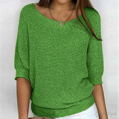 Pull À Maille Croisée pour Femme | Idéal Pour La Mi-Saison