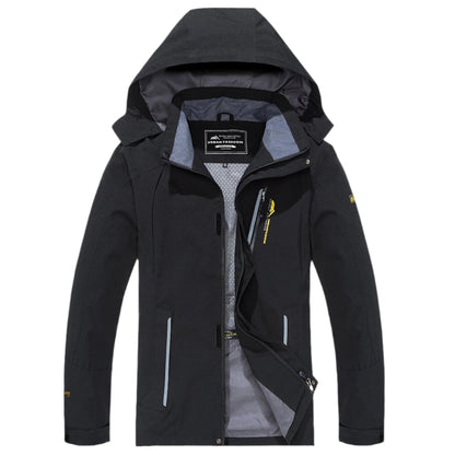 Veste De Randonnée avec Capuche Et Fermeture Zippée pour Homme | Idéal pour Les Activités En Plein Air