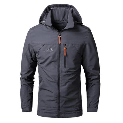 Veste Outdoor avec Poches Zippées pour Hommes | Idéale pour Randonnée et Activités de Plein Air