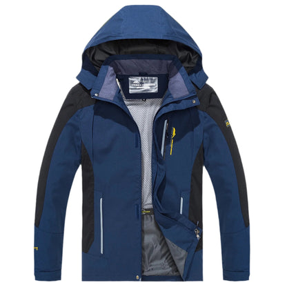 Veste De Randonnée avec Capuche Et Fermeture Zippée pour Homme | Idéal pour Les Activités En Plein Air