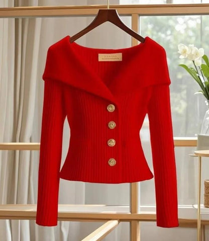 Pull À Manches Longues À Col En V Pour Femme | Idéal Pour La Mi-Saison