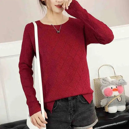 Pull Avec Manches Longues Et Coupe Ample Pour Femmes | Adapté Aux Tenues Du Quotidien