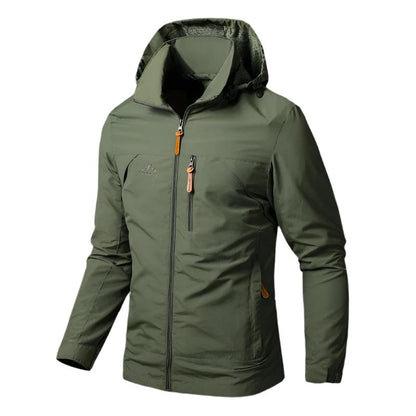 Veste Outdoor avec Poches Zippées pour Hommes | Idéale pour Randonnée et Activités de Plein Air