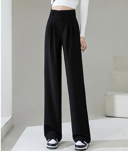 Pantalon Taille Haute à Coupe Ajustée pour Femme | Idéal pour le Quotidien et les Occasions Décontractées