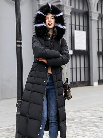 Manteau D’Hiver Long avec Ceinture pour Femme | Idéal pour Temps Froid