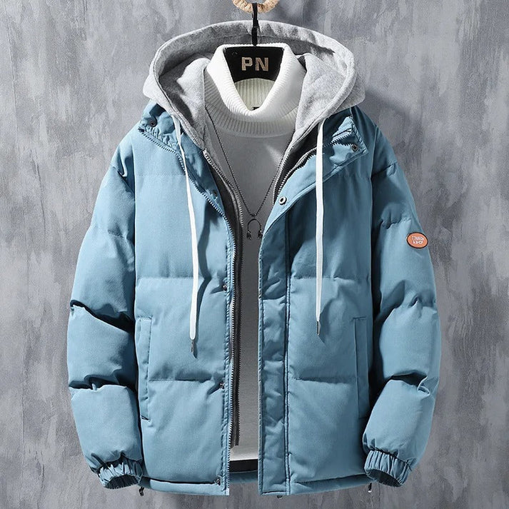 Veste D’Hiver avec Capuche Et Fermeture Zippée pour Homme | Idéal pour L’Hiver