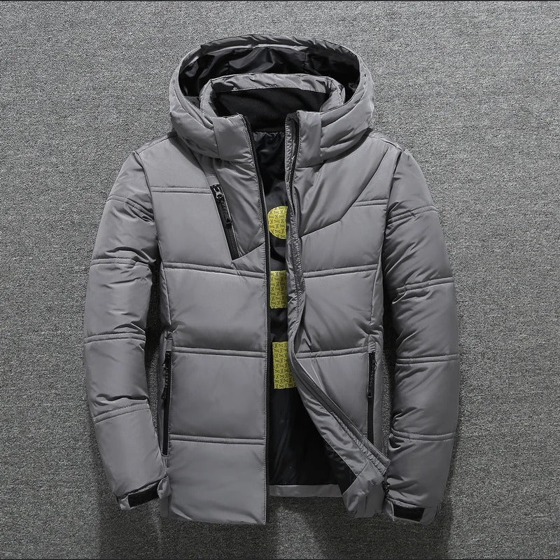 Veste Matelassée avec Capuche pour Hommes | Idéale pour L’Automne/Hiver