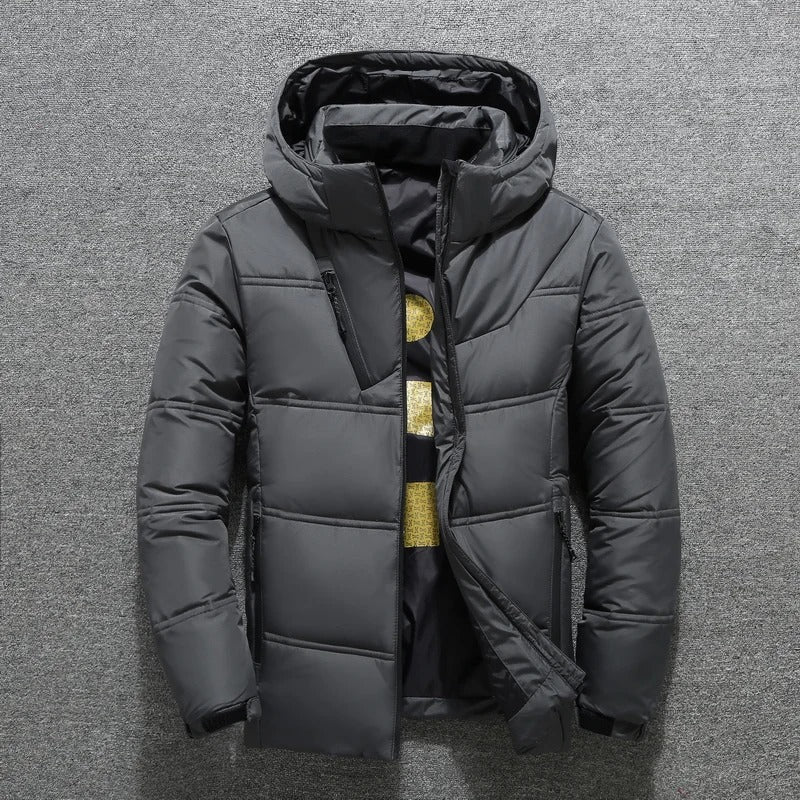 Veste Matelassée avec Capuche pour Hommes | Idéale pour L’Automne/Hiver